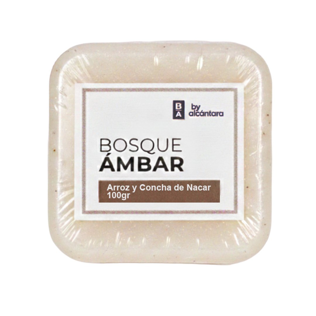 Jabón de Arroz y Concha de Nacar 100gr