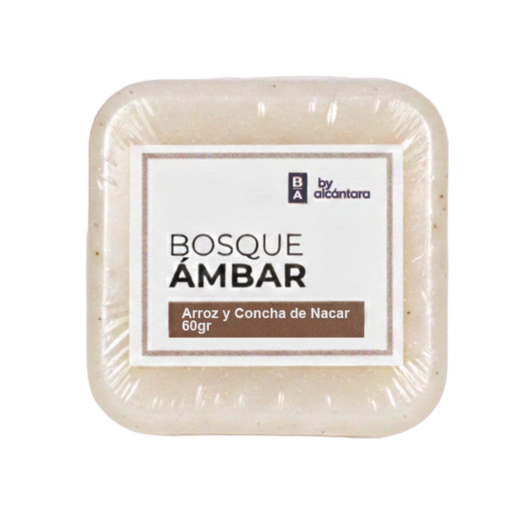 Jabón de Arroz y Concha de Nacar 60gr